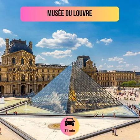 Coeur Du Marais - Place Des Vosges - Cathedrale Notre-dame De - Musee Du Louvre - 1 Bath - High - Speed Wifi - Free Parking - Baby Crib - Air Conditioning - Washing Machine - Pet Friendly - Lively Area - Paris, France